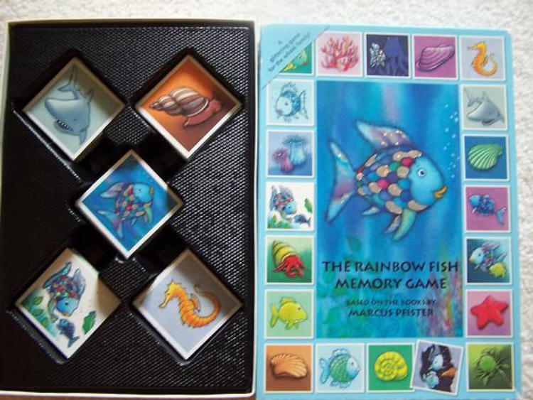 The Rainbow Fish Memory Game image 1