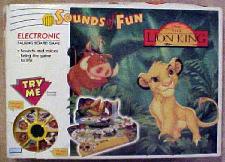 The Lion King Sounds of Fun Electronic Game image 1