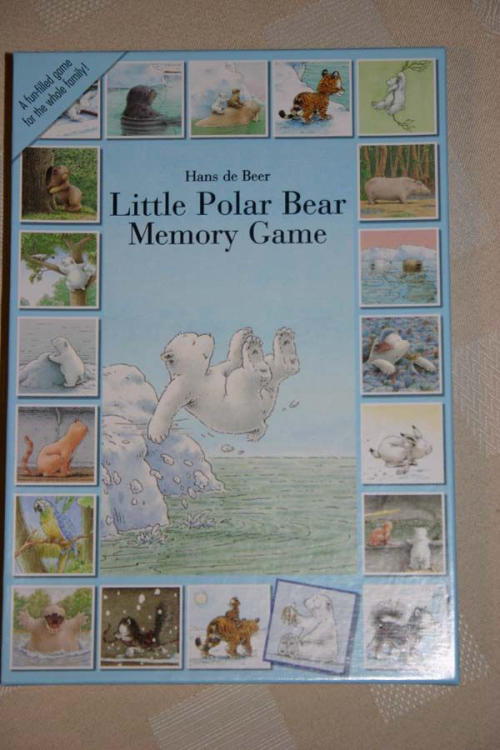 Little Polar Bear Memory Game image 1