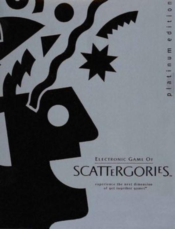 Electronic Scattergories Platinum Edition image 1